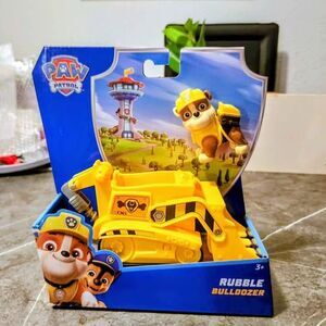 Paw Patrol Rubble Bulldozer with Figure